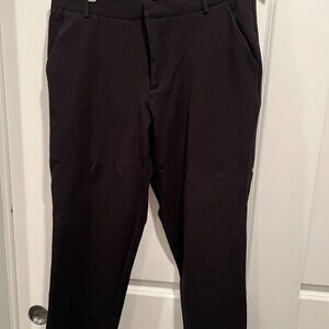 UNIVERSAL STANDARD CROPPED BLACK PANTS SIZE XS (10-12) PERFECT WORK PANT